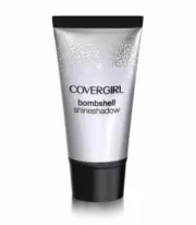4xCOVERGIRL EYE SHADOW BOMBSHELL SHINESHADOW 300 ICE QUEEN white silver