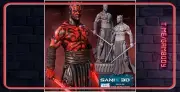 Star Wars Darth Maul fan art resin statue 16 inches -made to order-