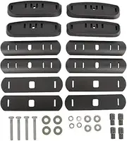Rhino-Rack Generic Swivel M6 Base Kit for Roof Rack System Components 4-Piece Set
