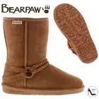 Bearpaw Adele Hickory Braided Brown Tan Suede Wool Lined Snow Winter Boots 6