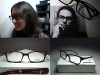 在飛比找Yahoo!奇摩拍賣優惠-信義計劃 眼鏡 Vioki  日本手工 細方框 宮崎英治 超