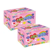Colored Paper Crane Folding Origami Paper (1000 Sheets) x 2 Box