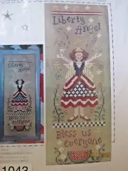 2001 Sandra Cozzolino Cross Stitch Kit Liberty Angel #2006