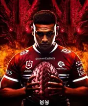 MANLY SEA EAGLES NRL RUGBY champion team poster, bargain,1