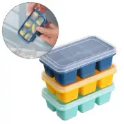 3 Pack Silicone Ice Cube Molds Kitchen Essential for Making Large Ice Cubes