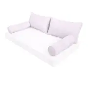 |COVER ONLY| STYLE 2 Crib Bolster Pillow Daybed Porch Swing Pipe Trim AD107