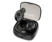 XG8 Digital True Wireless Stereo Bluetooth-compatible 5.0 Mini In-ear IPX5 Waterproof Sport Earphone Earbuds-Black - Black