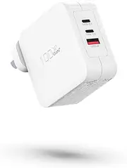 100W USB C Charger 3-Port GaN Fast Charger Wall Adapter Compatible with MacBook Pro Air, iPad Mini Pro, iPhone 14 Pro, Galaxy, Lenovo Hp Dell Laptop Type C PD Charging Station Power AU Plug
