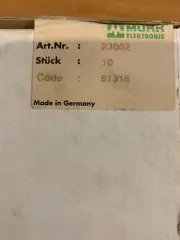 MURR ELEKTRONIK 23052 / 23052 (RQANS2) Motor Suppressor, RC