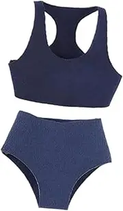 EHJRE 1:12 Scale Doll Apparel Set Including Sports Vest and Shorts for 6'' Models, Navy