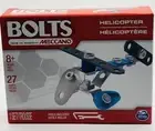 Helicopter Bolts Erector Building Kit By Meccano 27 PC / Blue - NIB