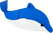 BorlterClamp Cute USB Flash Drive Cartoon Dolphin Shaped 32GB Memory Stick Novelty USB Drive Pendrive