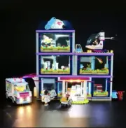 BRIKSMAX Led Lighting Kit for Heartlake Hospital - Compatible with Lego 41318