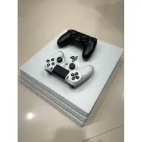 在飛比找蝦皮購物優惠-ps4 pro 白 1TB +雙搖桿