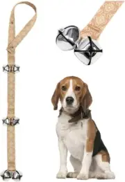 Pet Heroic Dog DoorBells for Potty Training & House Training, Loud & Crisp