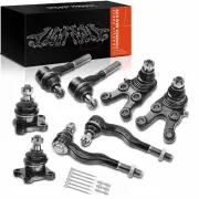 8x Tie Rod Ends Ball Joints for Mitsubishi Montero 1992-2000 Montero Sport Front (for: Mitsubishi)