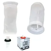 IBC Nylon Lid Filter 2 Pack IBC Lid Nylon Filter Screen Rain Water Filter, fo...