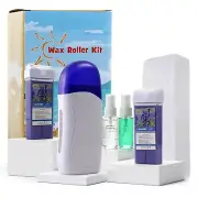 BETH LEE Roll On Wax Waxing Kit Lavender for Women Hair Removal NEW Arms Legs