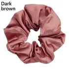 Bands Handmade Hair Rope Ponytail Holder Satin Silk Hair Tie Elastic Scrunchies