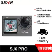 SJCAM SJ6 Pro Action Camera Dual Screen HD 4K 60FPS 24MP 6-Axis Stabilization RC