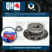 Wheel Bearing Kit fits VAUXHALL CARLTON Mk3 3.6 Front 90 to 92 C36GET QH Quality