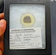 1.81 gram - NWA 12269 (Shergottite) METEORITE thin slice - found 2018