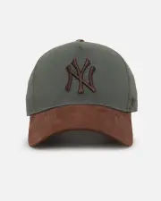 [47 Brand] 47 Brand New York Yankees 'Bottle Green' Offside Dt Snapback Bottle Green - Size ONE ONE Bottle Green