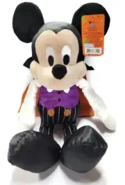 Mickey Mouse Halloween Vampire 2023, 18" Plush Stuffed Toy, Just Play