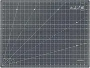 Arteza Rotary Cutting Mat, 18 x 24 Inches, Self-Healing, with Grid Lines and Non Slip Surface, for Fabric, Paper, and Vinyl, Durable and Flexible, Art Supplies for Crafts, Quilting, and Sewing
