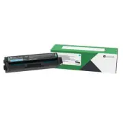 Lexmark C3210C0, Return Program Toner Cartridge, 1500 Page-Yield, Cyan