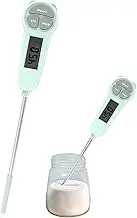 Water Temperature Meter | Electronic Cooking Temperature Gauge Probe,Rapid Response Electronic Temperature Meter for Picnic, Barbecue, Traveling, Home