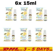 6x Propoliz Mouth Spray Natural Extract with Standardize Propolis 15ml