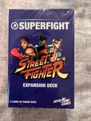 Superfight Streetfighter Expansion Brand New Sealed Deck!