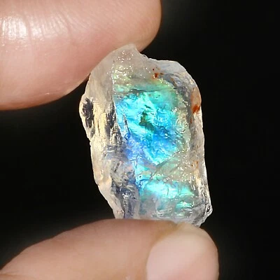 Natural Madagascar moonstone Multi Fire Wholesale Price Big Size Top Quality M28