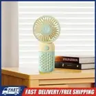 Handheld Mini Fan USB Charging Portable Small Cute Fan for Home Office (Yellow)