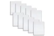 10pc Spirax 593 Writing Spiral Notebook School Stationery Quarto 120Pgs Yellow