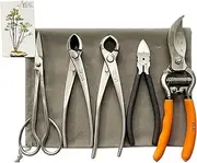 vouiu 5-Piece Bonsai Tool Set,Bonsai Scissors,Concave Cutter,Knob Cutter,Wire Cutter
