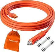 VOLTKARE 2.5M 14AWG 15A 12V/24V Car Charger Cable for Ecoflow Delta/River/River 2 Series, Bluetti EB55, Anker 757/767 Portable Power Plants - Cigarette Lighter to XT60i Connector