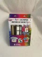Tie Dye Kit Tulip Mystery Dye Poppers DIY Multicolor 10 Pc Set Makes 2 Projects