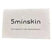 5minskin At-Home IPL Laser Hair Removal Device Handset - Sealed Box