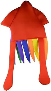 LIFKOME Funny Squid Hat Octopus Headdress for Halloween Cool Party Hat for Boys and Girls Adults Comfortable Wear
