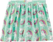 [Carter's] Baby Girls Unicorns and Rainbows Skort Skirt