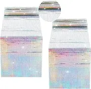 2 Pack Disco Table Runner, Glitter Table Runner Sequin Tablecloth 80s 70s Theme Party Decorations for Table, 2 Pack (71 x 12 Inch)