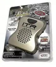 ITR Instant Traffic Reporter Amber Alert Weather Model #ITR-RF-100 NEW SEALED