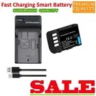 Battery + Led Charger For DMW-BLF19E Panasonic Lumix DMC-GH3 A DMC-GH4 A DMC-GH5