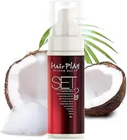Hair Mousse for Frizz Control and Wavy Hair - Hair Play Set #2 - Ease Frizz with Volumizing, Color Safe Leave-In Hair Foam and Mousse for Medium Hold - Curly, Frizzy, Coarse Hair (2 oz Travel Size)