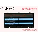 CLEVO 藍天 NP7170 NP7155 喜傑獅 CJSCOPE P16G 原廠筆電電池 N150BAT