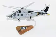 MH-60R HSM-75 Wolf Pack (CAG), 16" Mahogany Scale Model