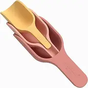 Inspire My Play - 3 x Silicone Nesting Scoops - Perfect Accessories for Sensory PlayTray - Tuff Tray Accessories - Early Development & Activity Toys - Montessori Learning Toys - Multi-Purpose Shovel