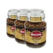 3 x Moccona Freeze Dried Instant Coffee Classic Dark Roast 100g